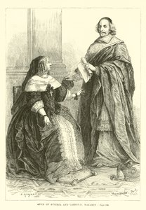 Anna von Österreich und Kardinal Mazarin