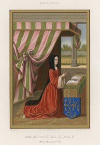 Anne von Frankreich von French School