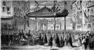 Annexion der Stadt Nizza an Frankreich