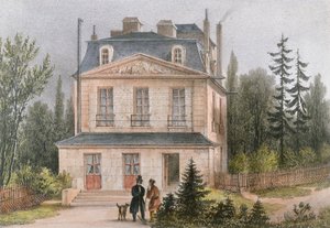 Antoine de Fourcroy im Jardin des Plantes in Paris von French School