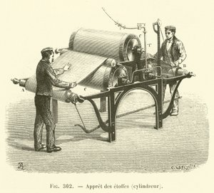 Vorbereitung der Stoffe, Zylinder von French School
