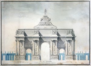 Arc de Triomphe, ca. 1810