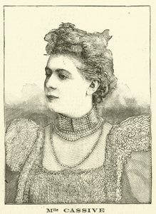 Armande Cassive, französische Schauspielerin von French School