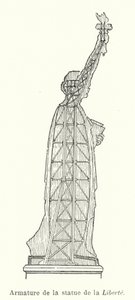 Armatur der Freiheitsstatue von French School