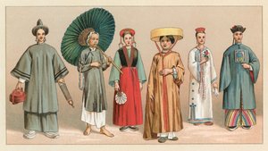 Asiatische Tracht von French School