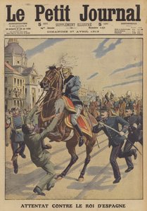 Attentat auf König Alfons XIII. von Spanien von French School