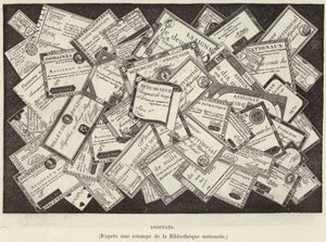 Assignaten. Assignaten, Währung der Französischen Revolution von French School