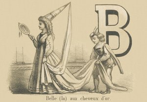 B: Die Schöne mit dem goldenen Haar