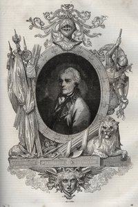 Baron Joseph Alvinczi (Alvinczy von Borberek) (1735-1810) österreichischer General - Neue Nationale Enzyklopädie von Maurice La Charest - 1870 von French School