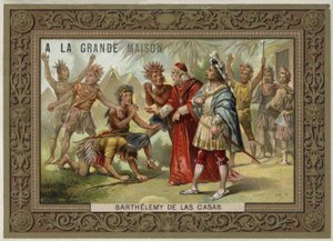 Bartolome de las Casas, spanischer Historiker des 16. Jahrhunderts; Sozialreformer und Dominikanermönch von French School