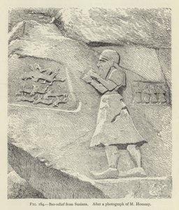 Basrelief aus Susiana von French School