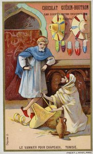 Korbmacher, Tunesien von French School