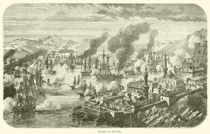 Schlacht von Navarin von French School
