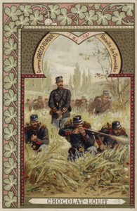 Schlacht von Domokos, Griechisch-Türkischer Krieg, 17. Mai 1897 von French School
