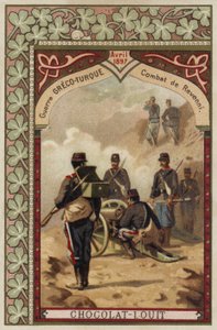 Schlacht von Revenni, Griechisch-Türkischer Krieg, April 1897 von French School
