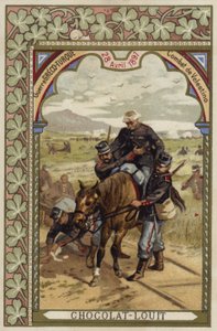 Schlacht von Velestino, Griechisch-Türkischer Krieg, 28. April 1897 von French School