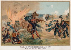 Schlacht von Weißenburg, Tod von General Douay von French School