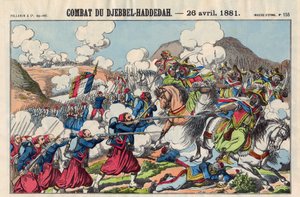 Schlacht von Djebbel Haddedah (Djebbel-Haddedah), 26. April von French School