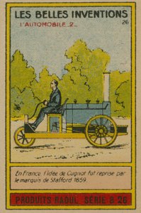Karte der schönen Erfindungen, Automobil