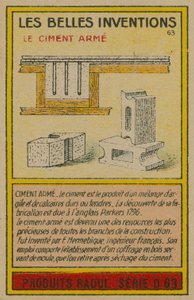 Karte der schönen Erfindungen, Stahlbeton von French School