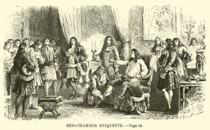 Etikette im Schlafzimmer von French School