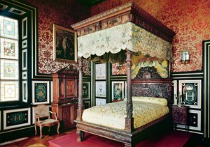 Schlafzimmer von Heinrich II. (1519-59) und Diane de Poitiers (1499-1566)