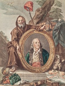 Benjamin Franklin (1706-90) von French School
