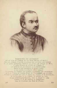 Bertrand du Guesclin von French School