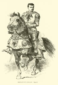 Bertrand du Guesclin von French School