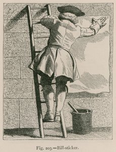 Plakatkleber von French School