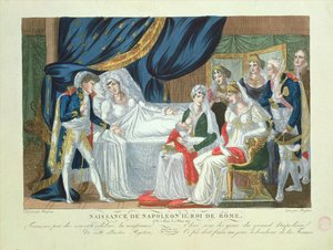 Geburt von Napoleon II., König von Rom, 20. März 1811 von French School