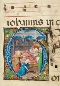 Geburt der Jungfrau, Graduale, f.76
