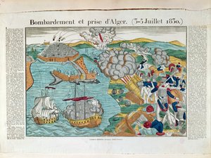 Bombardierung und Belagerung von Algier, 3. Juli 1830, ca. 1830-35