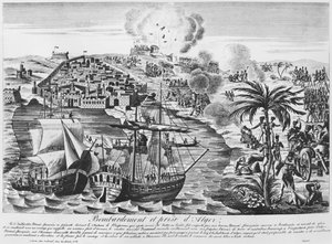 Bombardierung und Einnahme von Algier am 5. Juli 1830, 1830 von French School