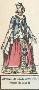 Bonne von Luxemburg, Frau von Johann II von French School