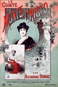 Buchumschlag für Le Comte de Monte Cristo von Alexandre Dumas Père (1802-70) von French School