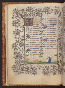 Stundenbuch, Add MS 32454 f.5v, Frankreich