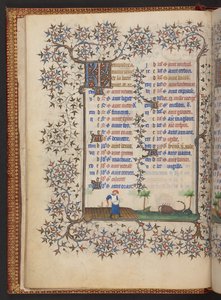 Stundenbuch, Add MS 32454 f.6v, Frankreich
