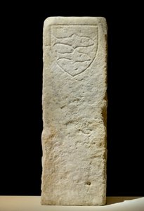 Grenzstein des Gebiets der Zisterzienserabtei von Fontenay, Burgund