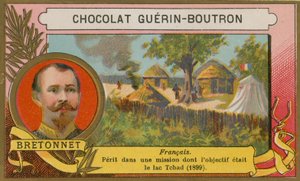 Bretonnet, französischer Soldat und Entdecker des 19. Jahrhunderts von French School