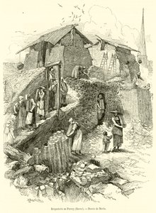 Ziegelei in Perrey, Havre von French School