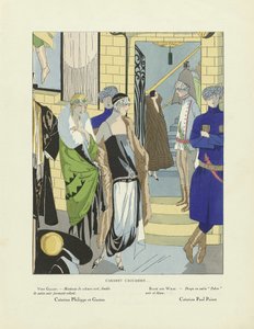 Cabaret Caucasien, aus Art-Gout-Beaute, veröffentlicht 1920er