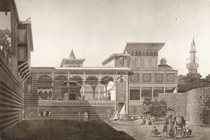 Kairo: Blick auf das Innere des Hauses von Osman Bey