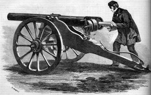 Kanon Whitworth der englischen Armee