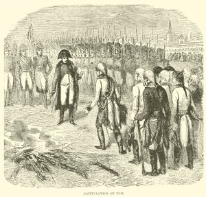 Kapitulation von Ulm (Stich) von French School