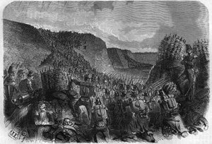 Eroberung Roms (Expedition nach Rom) durch die französische Armee am 24. April
