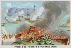 Eroberung der Forts von Tourane, 1859