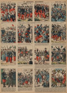 Laufbahn des französischen Generals Charles-Denis Bourbaki von French School