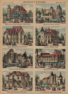 Burgen und Landschaften von French School