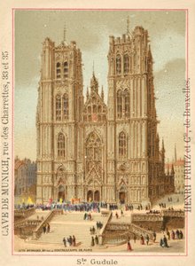 Kathedrale St. Michael und St. Gudula, Brüssel von French School